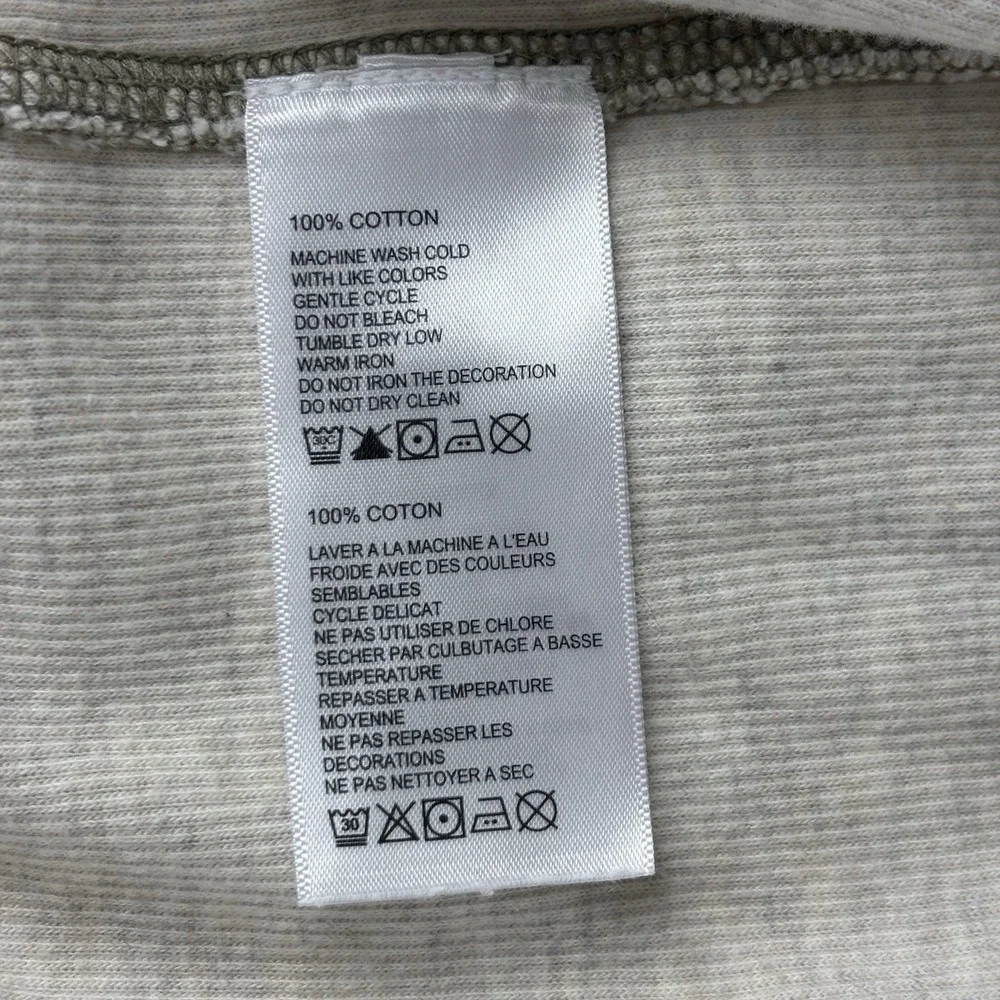 Tommy Bahama Full Zip Sweater Vest Mens Large Beige Embroidered Cotton - Picture 11 of 11